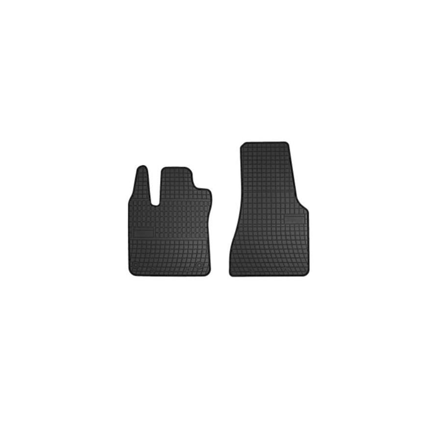 FROGUM Tailored 547495 Floor mat set for SMART FORTWO Elastomer, Front, Quantity: 2, Black, (LHD)