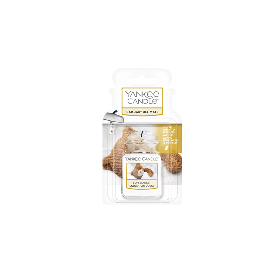Yankee Candle Car Jar Ultimate Air Freshener - Soft Blanket