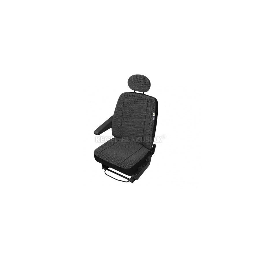 KEGEL 5-1491-233-4020 Car seat cover Grey, Polyester, Front