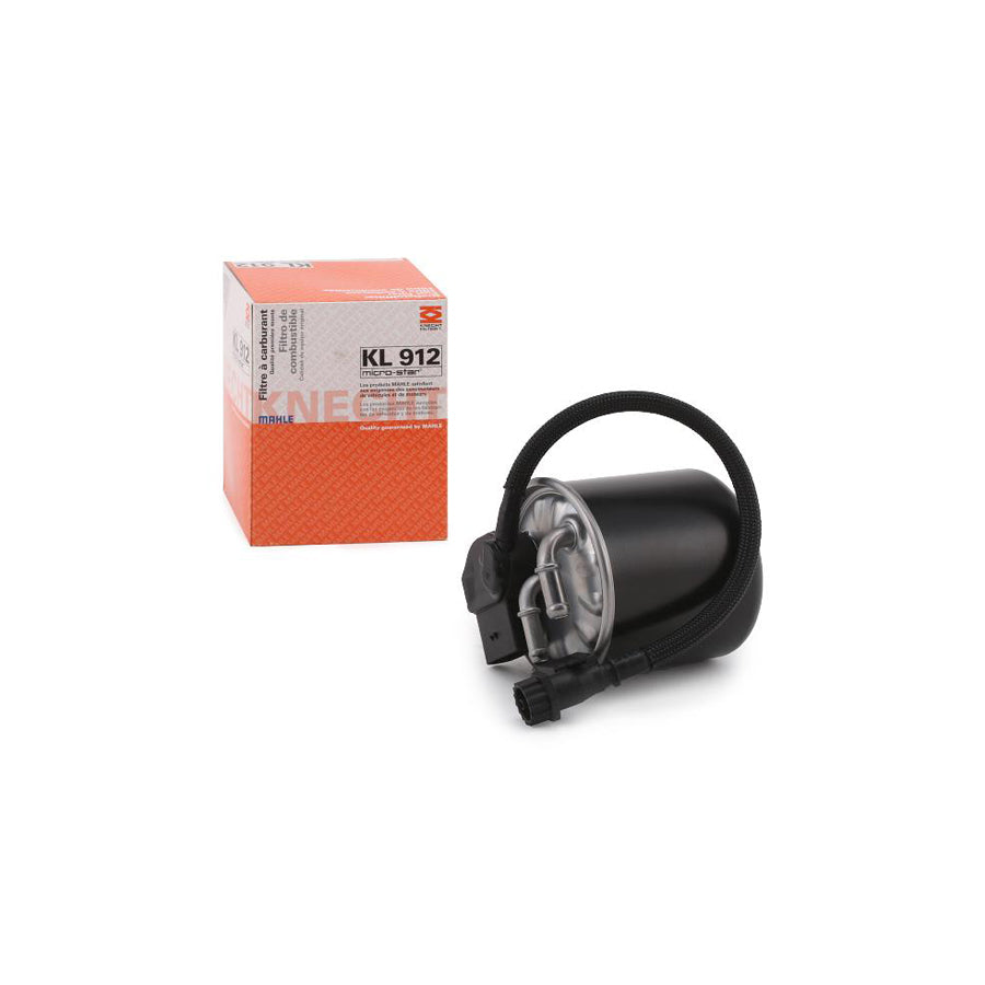 MAHLE ORIGINAL KL 912 Fuel filter In-Line Filter, with filter heating