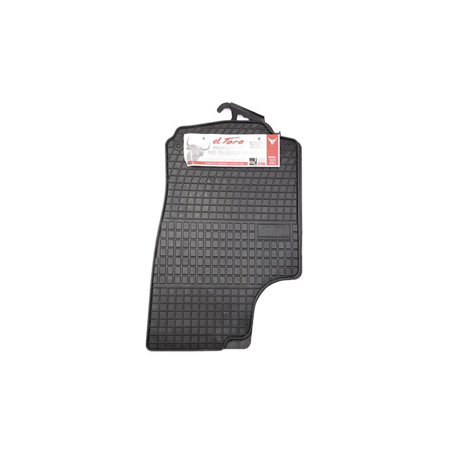 FROGUM Tailored 0705P Floor mat set for OPEL COMBO Elastomer, Front, Quantity: 2, Black, (LHD)