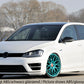 Rieger 00059566 VW Mk7 Mk7-Line Golf R Front Splitter -  Matte Black