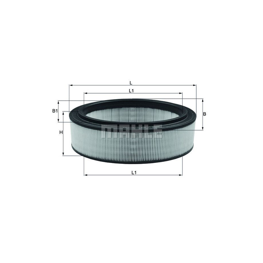 MAHLE ORIGINAL LX 2844 Air Filter Filter Insert