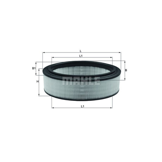 MAHLE ORIGINAL LX 2844 Air Filter Filter Insert
