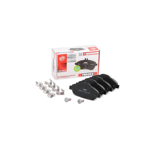 Ferodo Premier Eco Friction Fdb4003 Brake Pad Set Not Prepared For Wear Indicator With Brake Caliper Screws With Accessories