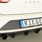Rieger 00027036 SEAT 5F Leon FR Rear Diffuser for Sport Tailpipe Left & Right -  Matte Black