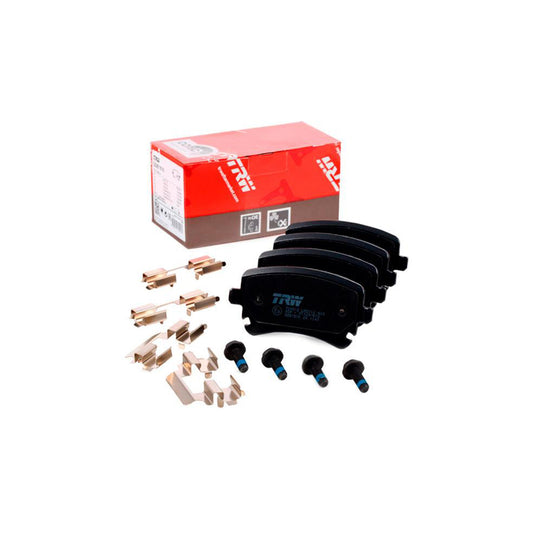 TRW Cotec Gdb1516 Brake Pad Set Not Prepared For Wear Indicator With Brake Caliper Screws With Accessories