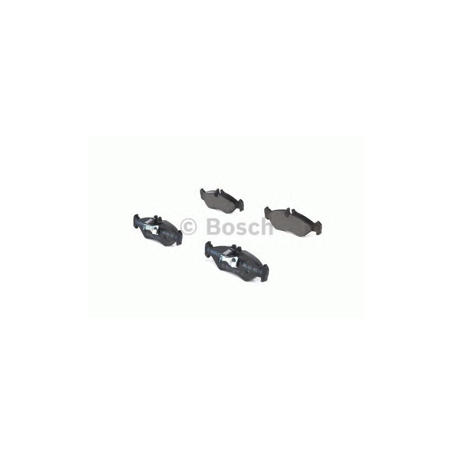 Bosch 0986424463 Brake Pad Set With Anti Squeak Plate With Mounting Manual With Piston Clip BP232