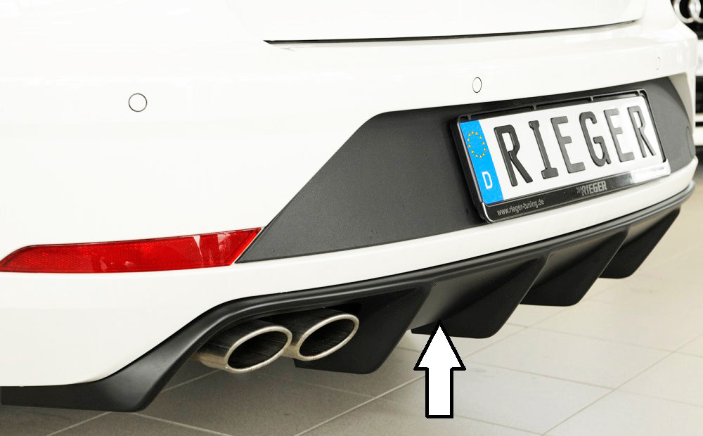 Rieger 00027035 SEAT 5F Leon FR Rear Diffuser
