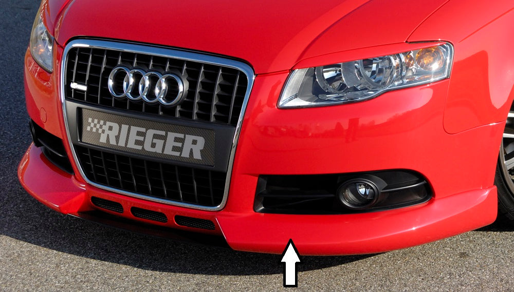 Rieger 00055230 Audi 8E B7 A4 Front Splitter