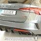 Rieger 00088255 Skoda NX Octavia RS Rear Diffuser - Glossy Black