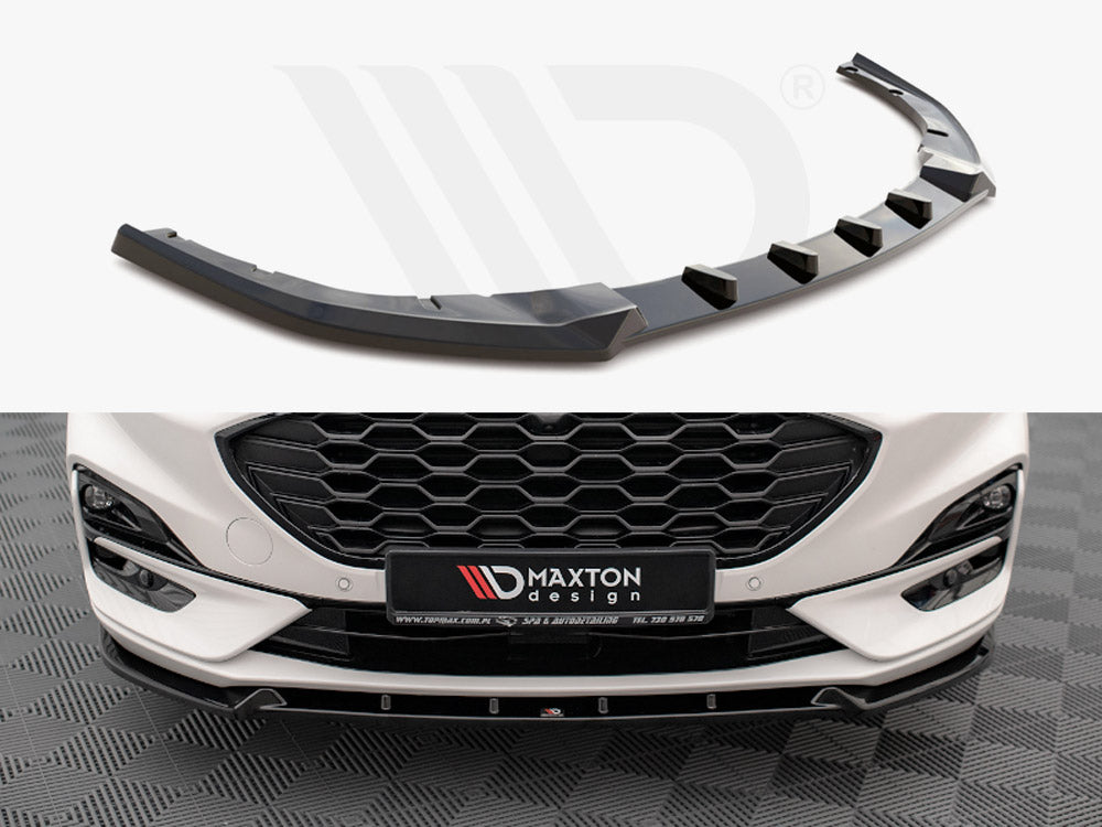 Maxton Design FO-KU-3-STLINE-FD1T Front Splitter Ford Kuga St-line MK3 | Duco Car Parts UK Car Parts