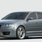 Rieger 00056741 Audi 8P A3 Right Side Skirt -  Matte Black