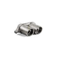 Akrapovic Porsche 991.2 Titanium Tail Pipe Set (GT3 & GT3 RS) ML Peformance UK
