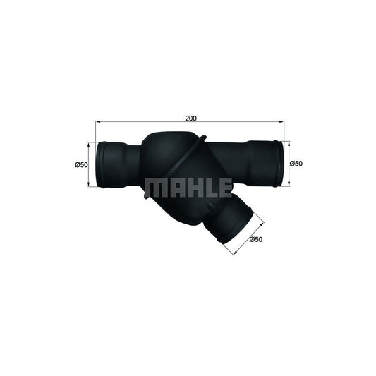 MAHLE ORIGINAL TI 13 92 Engine thermostat Opening Temperature: 92°C, with seal
