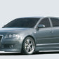 Rieger 00056741 Audi 8P A3 Right Side Skirt -  Matte Black