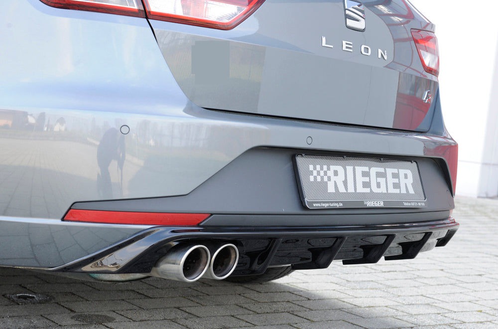 Rieger 00088103 SEAT 5F Leon FR Rear Diffuser