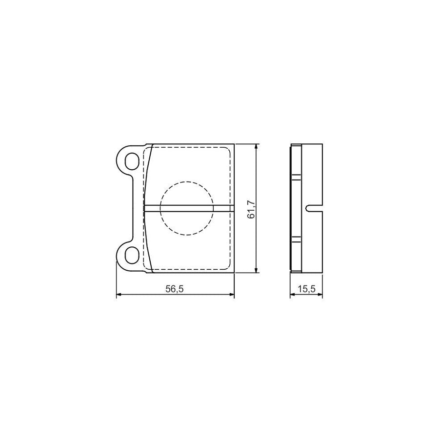 Bosch 0986495078 Brake Pad Set With Anti Squeak Plate With Mounting Manual BP1457