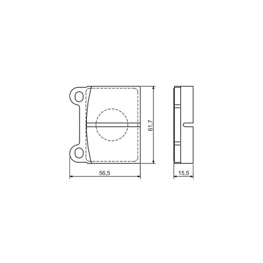 Bosch 0986495078 Brake Pad Set With Anti Squeak Plate With Mounting Manual BP1457