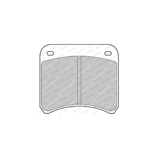 Ferodo Premier Fdb342B Brake Pad Set Not Prepared For Wear Indicator With Guide Bolts