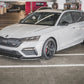 Maxton Design Skoda Octavia Rs MK4 (2020-) Front Splitter V3