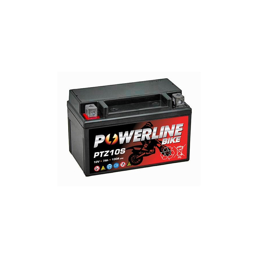Powerline PTZ10S Motorcycle Battery 12V