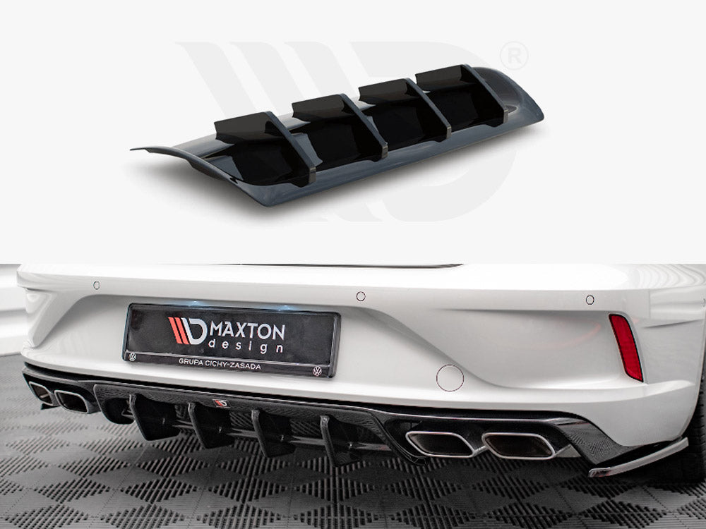 Maxton Design VW-AR-1F-R-RS1T Rear Valance VW Arteon R (2020-) | Duco Car Parts UK Car Parts