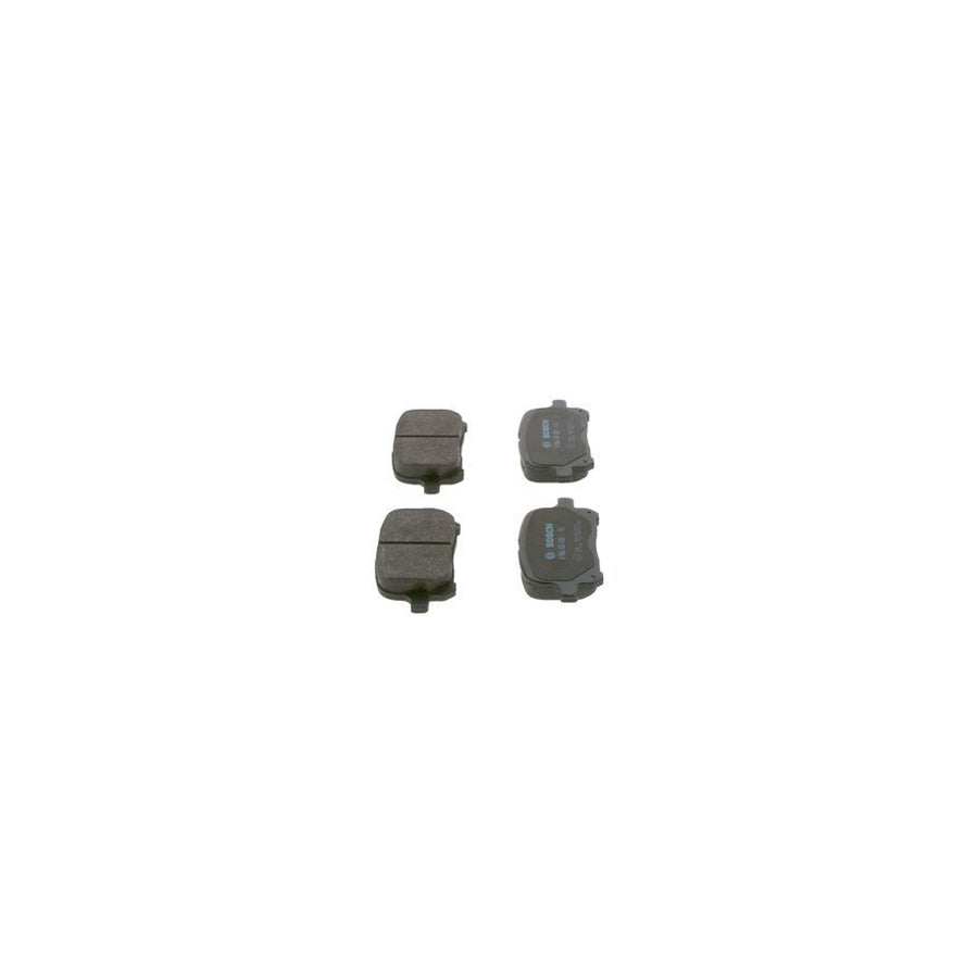 Bosch 0986424639 Brake Pad Set With Anti Squeak Plate With Mounting Manual BP356