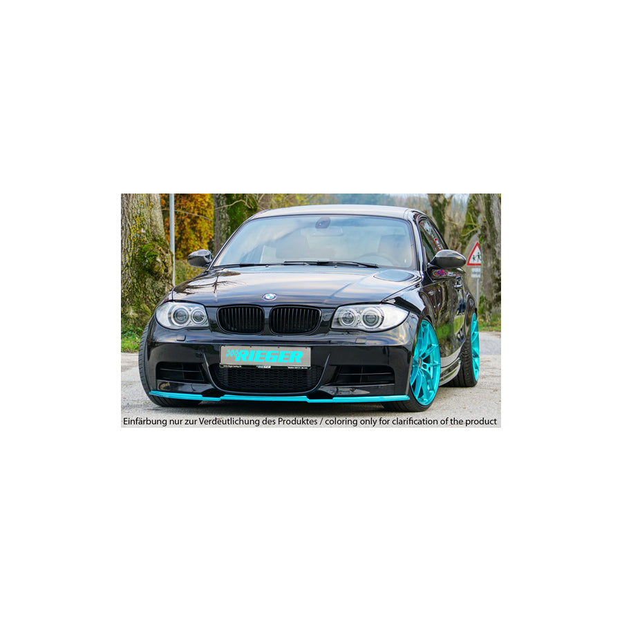 Rieger 00035044 BMW E82 E88 Front Splitter