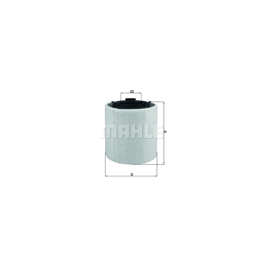 MAHLE ORIGINAL LX 2831 Air Filter Filter Insert