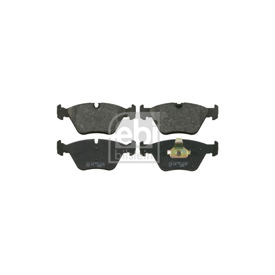 Febi Bilstein 16442 Brake Pad Set Front Axle Prepared For Wear Indicator