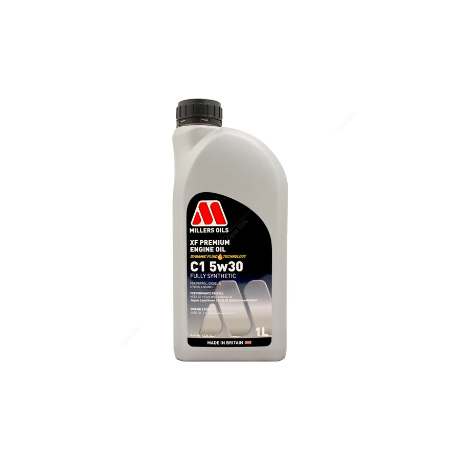 Millers Oils XF Premium C1 5W-30 Fully Synthetic Engine Oil 1l