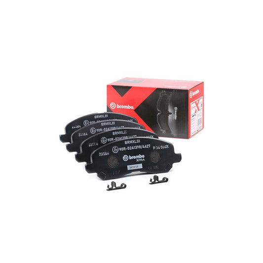 Brembo P 54 030X Brake Pad Set With Acoustic Wear Warning