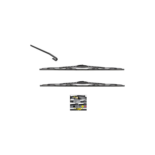Valeo Silencio Specific Wiper Blade Set Vm215 Front