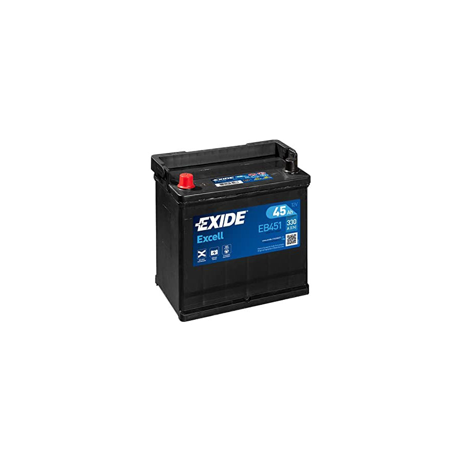 Exide EB451 Excell Car Battery 45AH 330A 049SE | Duco Car Parts UK Car Parts
