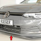 Rieger 00059600 VW Mk8 Golf Front Splitter