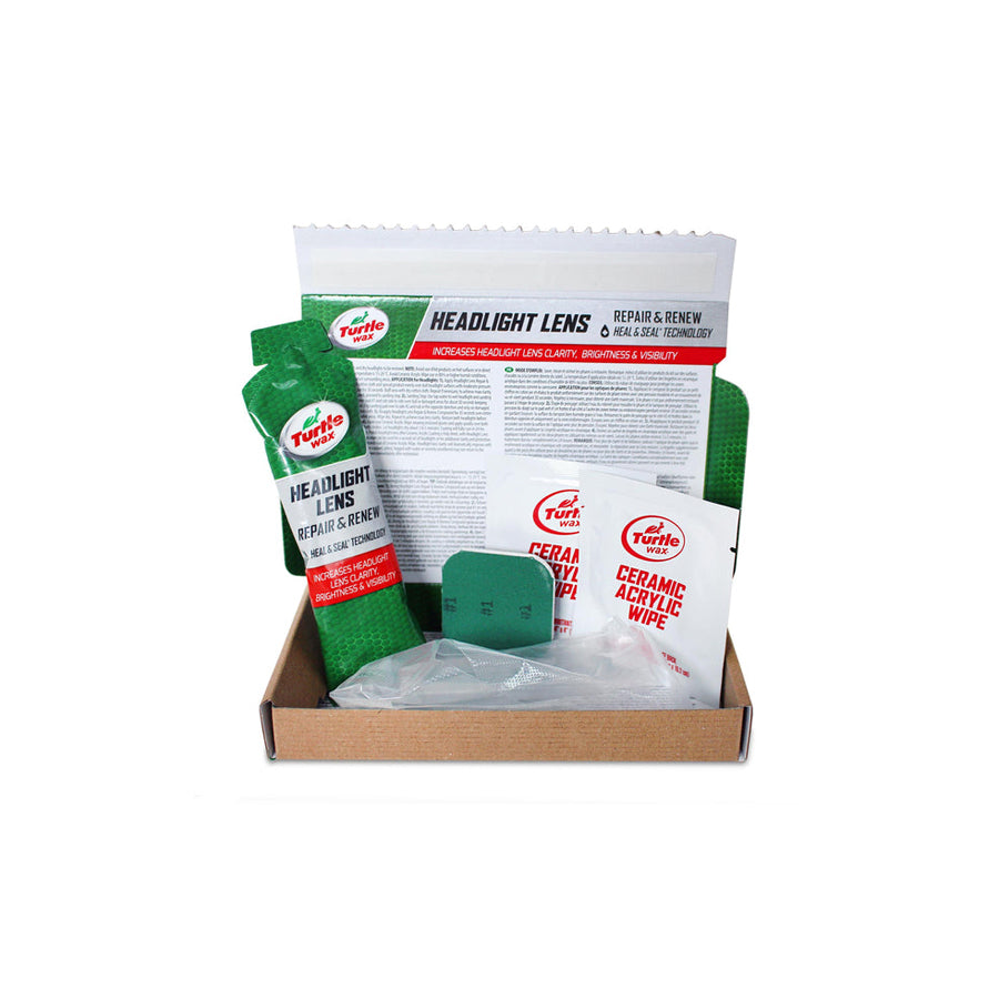 Turtle Wax Speed Headlight Lens Repair & Renew Kit