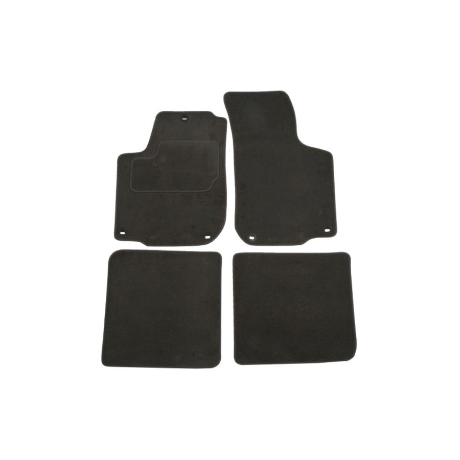 MAMMOOTH A041 SKO50 PRM 02 Floor mat set for SKODA OCTAVIA Textile, Front and Rear, Quantity: 4, Grey