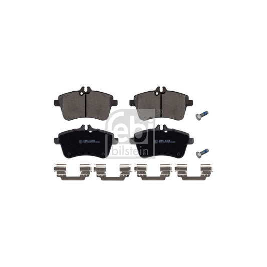 Febi Bilstein 16529 Brake Pad Set Front Axle Prepared For Wear Indicator With Attachment Material