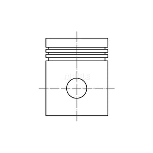 030 31 N0 MAHLE ORIGINAL Piston Ring Kit Cyl.Bore: 82,51mm