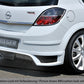Rieger 00051269 Opel Astra H Rear Diffuser for Twin Tailpipe Left -  Matte Black