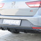 Rieger 00088103 SEAT 5F Leon FR Rear Diffuser for Twin Tailpipe Left - Glossy Black