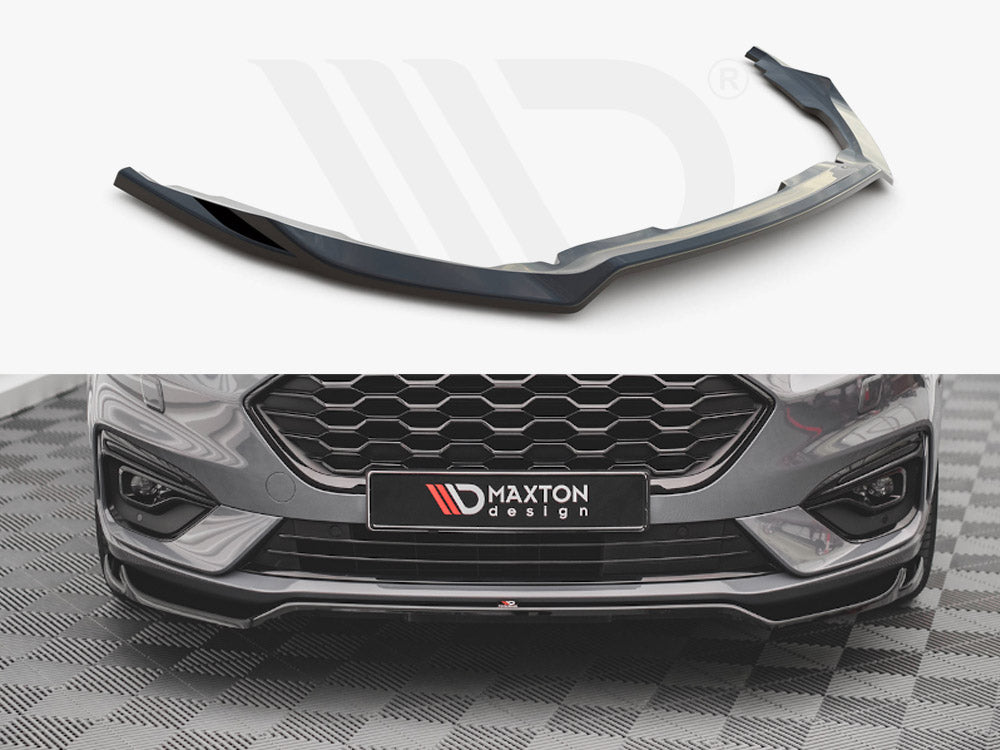 Maxton Design FO-MO-5F-STLINE-FD1T Front Splitter V.1 Ford Mondeo St-line MK5 Facelift (2019-) | Duco Car Parts UK Car Parts