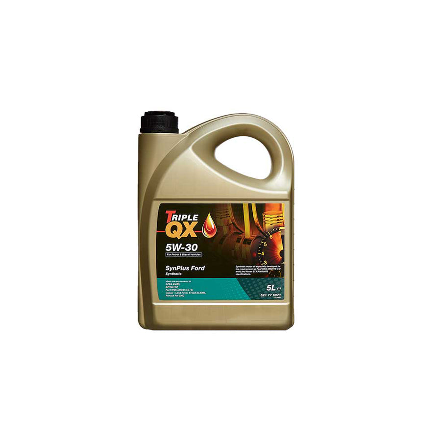 TRIPLE QX Fully Synthetic Engine Oil 5W-30 Ford M2C 913D -5Ltr