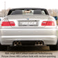 Rieger 00099574 BMW 3 Series E46 Rear Diffuser for Twin Tailpipe Left & Right - Carbon-Look