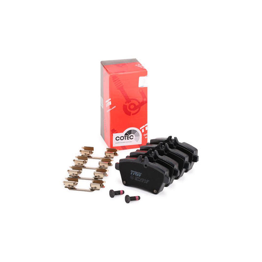 TRW Cotec Gdb1630 Brake Pad Set Prepared For Wear Indicator With Brake Caliper Screws With Accessories