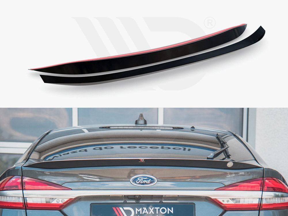 Maxton Design FO-MO-5F-LB-CAP1T Spoiler Cap Ford Mondeo Saloon MK5 Facelift | Duco Car Parts UK Car Parts