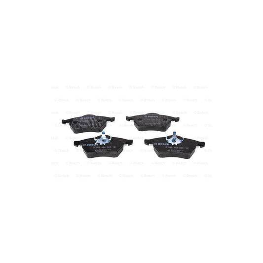 Bosch 0986494003 Brake Pad Set With Anti Squeak Plate With Piston Clip BP113