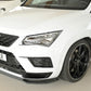Rieger 00027044 SEAT 5FP Ateca Cupra Front Splitter -  Matte Black