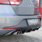 Rieger 00088103 SEAT 5F Leon FR Rear Diffuser for Twin Tailpipe Left - Glossy Black